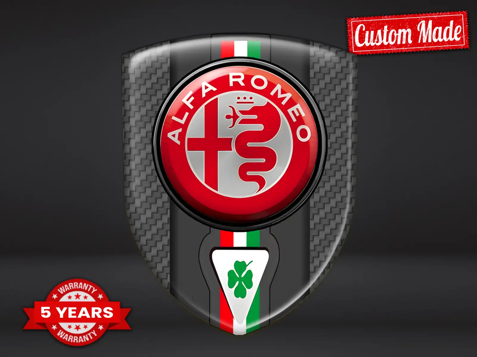 Alfa Romeo Windschutzsticker Limitiert Racing Anpassbar